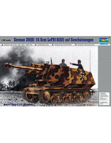 PzKpfw 39(H) 10,5 cm LeFH18 (SFf) auf Geschützwagen 