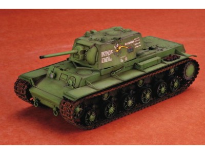 Russischer Panzer KV-1, 1942 Einfacher Turm 