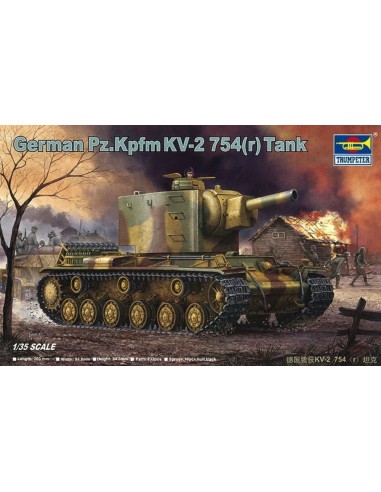 German Pz.Kpfwg. KV-2 754 