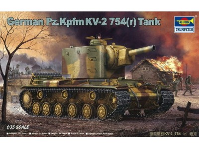 German Pz.Kpfwg. KV-2 754 