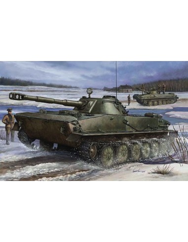 PT-76 Light Amphibious Tank 
