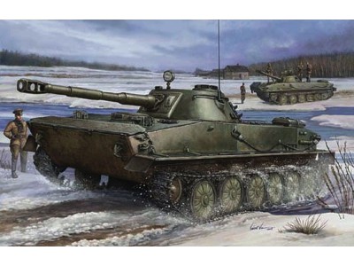 PT-76 Light Amphibious Tank 