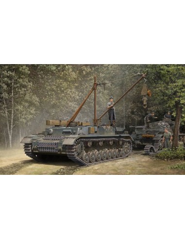 German Bergepanzer IV Recovery Vehicle 