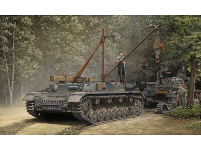 German Bergepanzer IV Recovery Vehicle 