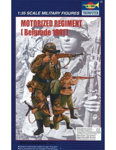 Motorisiertes Regiment Belgrad 1941 