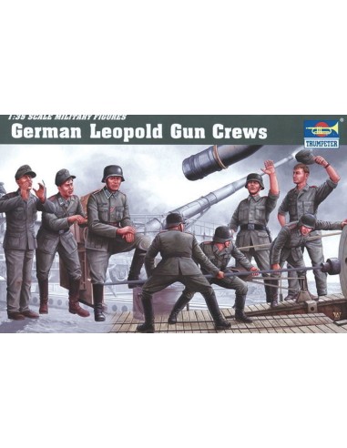 Deutsche Artillerie Besatzung für Leopold 