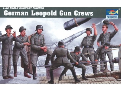 Deutsche Artillerie Besatzung für Leopold 