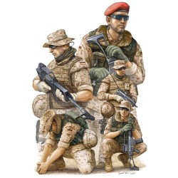 Modern German ISAF Soldiers in Afghanist 