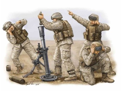 Modern  U.S. Marine M252 Team 