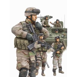Modern U.S. Army Armor Crewman & Infantry 