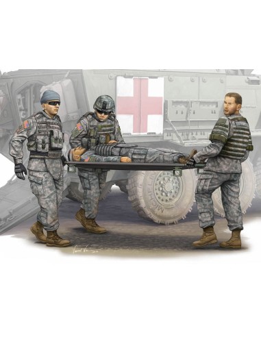 Modern U.S. Army-Stretcher AmbulanceTeam 