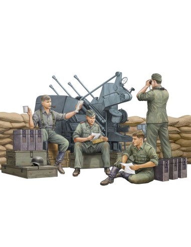 German Anti-Aircraft Gun Crew 