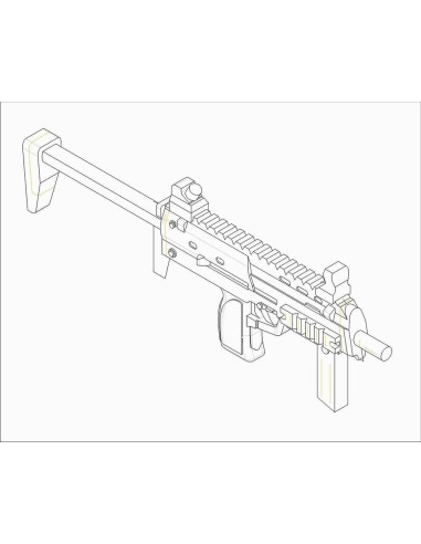 German Firearms Selection-MP7 (6 guns) 