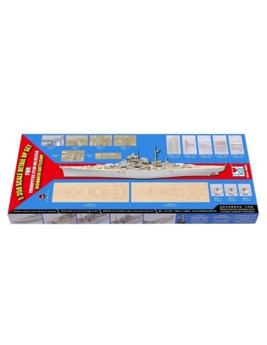 BISMARCK 1941 DETAIL UP SET for 05358 