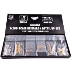 Bismarck detail up set (for Trumpeter item 03702) 