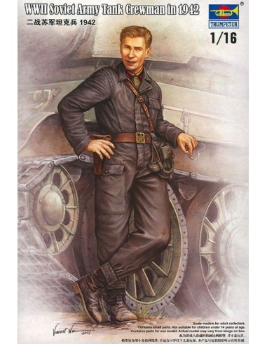WWII Soviet Army Tank Crewman 1942 
