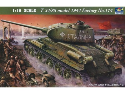 T-34/85 1944 Baunummer 174 