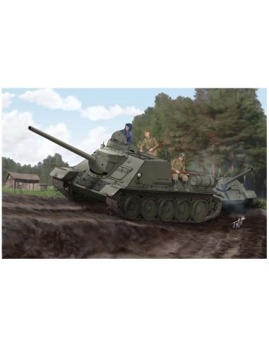 Soviet SU-100 Tank Destroyer 