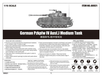 German Pzkpfw IV Ausf.J Medium Tank 