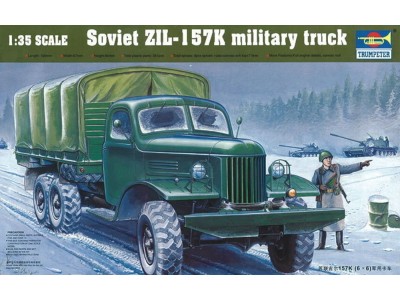 ZIL-157K Soviet Military Truck w/Canvas 