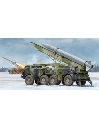 Russian 9P113 TEL w/9M21 Rocket of 9K52 Luna-M Short-range artillery rocket 