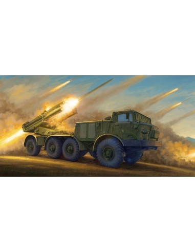 Russian 9P140 TEL of 9K57 Uragan Multipl Launch Rocket System 