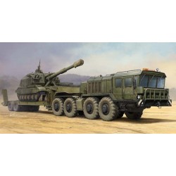 Russian KZKT-7428 Transporter with KZKT- -9101 Semi Trailer 