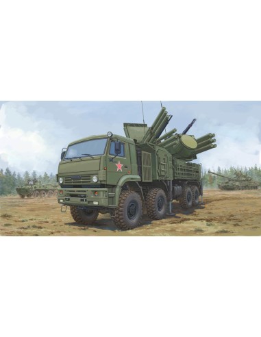 Russian 72V6E4 Combat Vehicle of 96K6 Pantsir-S1 ADMGS 