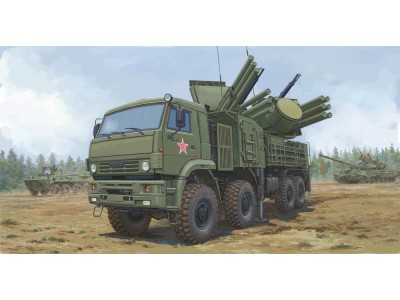Russian 72V6E4 Combat Vehicle of 96K6 Pantsir-S1 ADMGS 