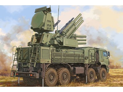 Russian 72V6E4 Combat Unit of 96K6 Pantsir -S1 ADMGS(w/RLM SOC S-band Radar) 