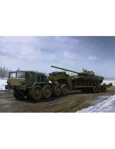 MAZ-537G Late Production type with ChMZAP-9990 semi-trailer 