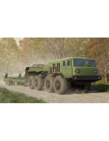 MAZ-545 Transporter with CHMZAP-5247G Semi-trailer 