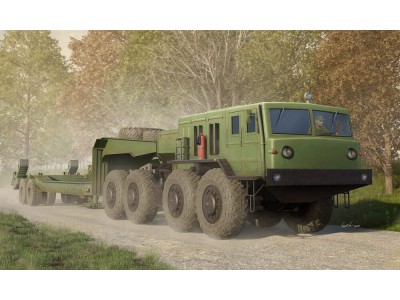 MAZ-545 Transporter with CHMZAP-5247G Semi-trailer 