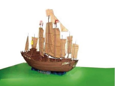 Chinesische Dschunke Chengho 1405-1430 