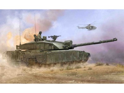 British Challenger2 with Anti-Heat Fence 