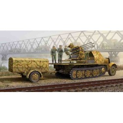 German 2cm Flakvierling 38 auf Selbstfahrlafette (Sd.Kfz.7/1 Late Version) 
