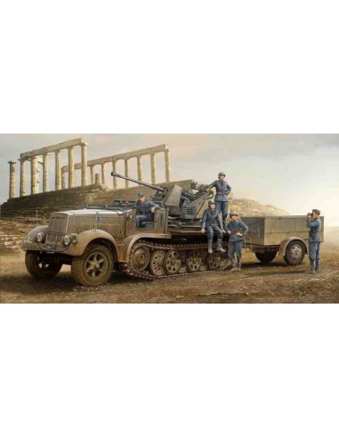 German3.7cm Flak37 auf Selbstfahrlafette (Sd.Kfz.7/2 Early Version) 