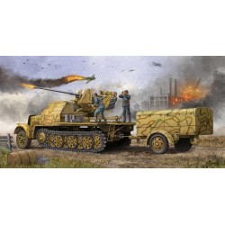 German 3,7cm Flak 37 auf Selbstfahrlafette Sd.Kfz. 7/2 late version 