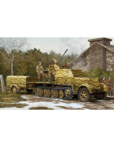 German 3,7cm Flak 43 auf Selbstfahrlafette Sd.Kfz. 7/2 