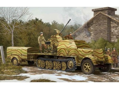 German 3,7cm Flak 43 auf Selbstfahrlafette Sd.Kfz. 7/2 