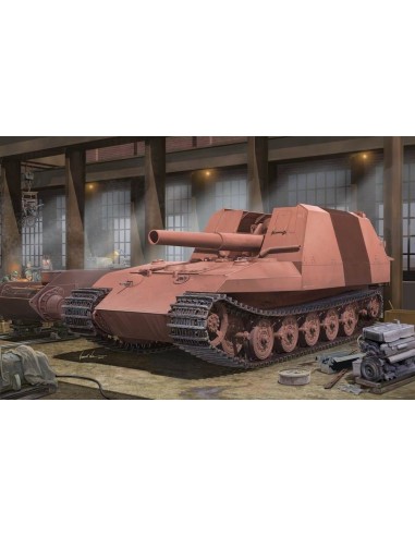 Geschützwagen Tiger Grille21/210mm Morta 