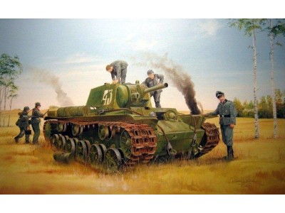 Soviet KV-8 Heavy Tank 