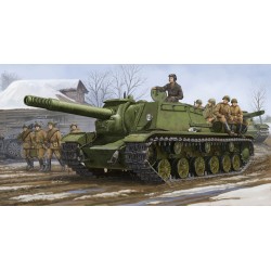 Soviet SU-152 Self-propelled Heavy How. 