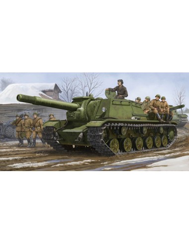 Soviet SU-152 Self-propelled Heavy How. 