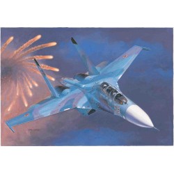 Russian Su-27UB Flanker C Fighter 