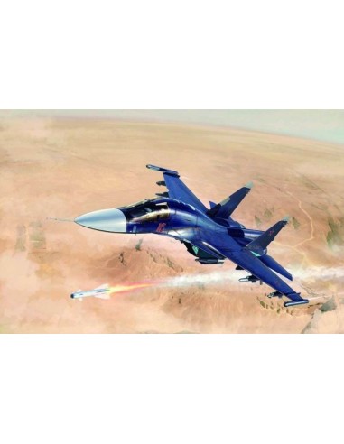 Russian Su-34 Fullback Fighter-Bomber 