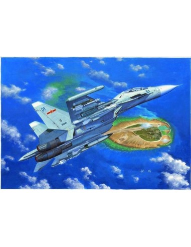 Russian Su-30MKK Flanker G Fighter 