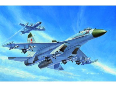 Russian Su-27 Early type Fighter 