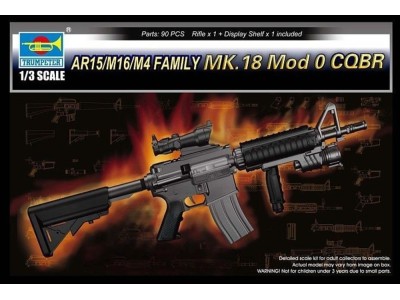 AR15/M16/M4 FAMILY-MK.18 Mod o CQBR 