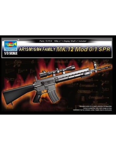 AR15/M16/M4 FAMILY-MK.12 Mod o/1 SPR 